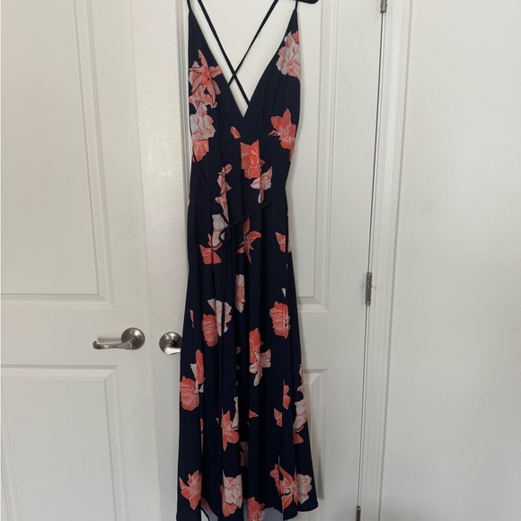 Floral Navy Maxi Dress- Hello Molly - Picture 4 of 5